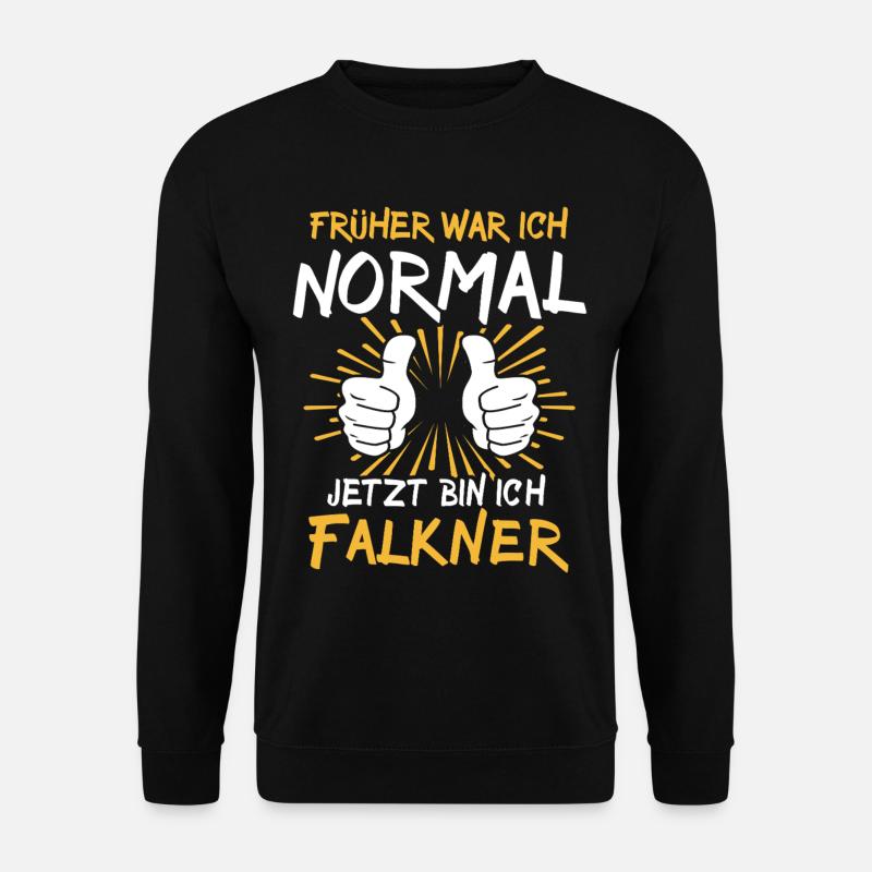 Falkner Spruch - Unisex Sweatshirt - black