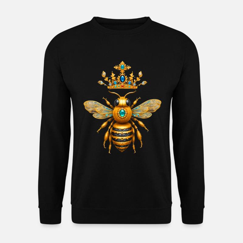 Queen Bee Bienenkönigin - Unisex Pullover - Schwarz