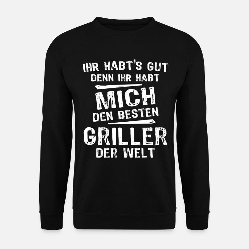 Griller - Unisex Pullover - Schwarz