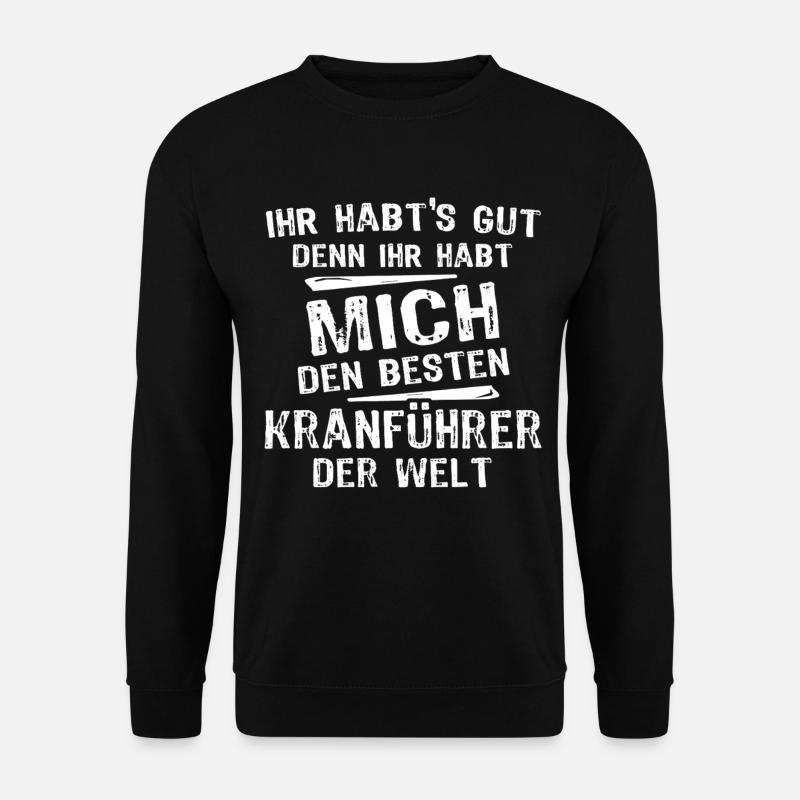 Grutier - Sweat-shirt Unisexe - noir