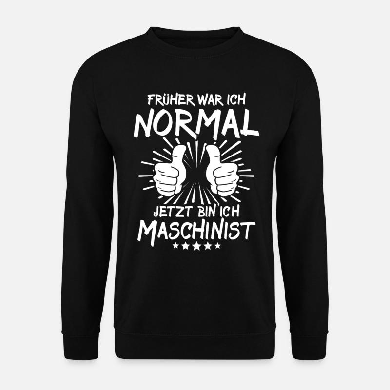 Maschinist - Unisex Pullover - Schwarz