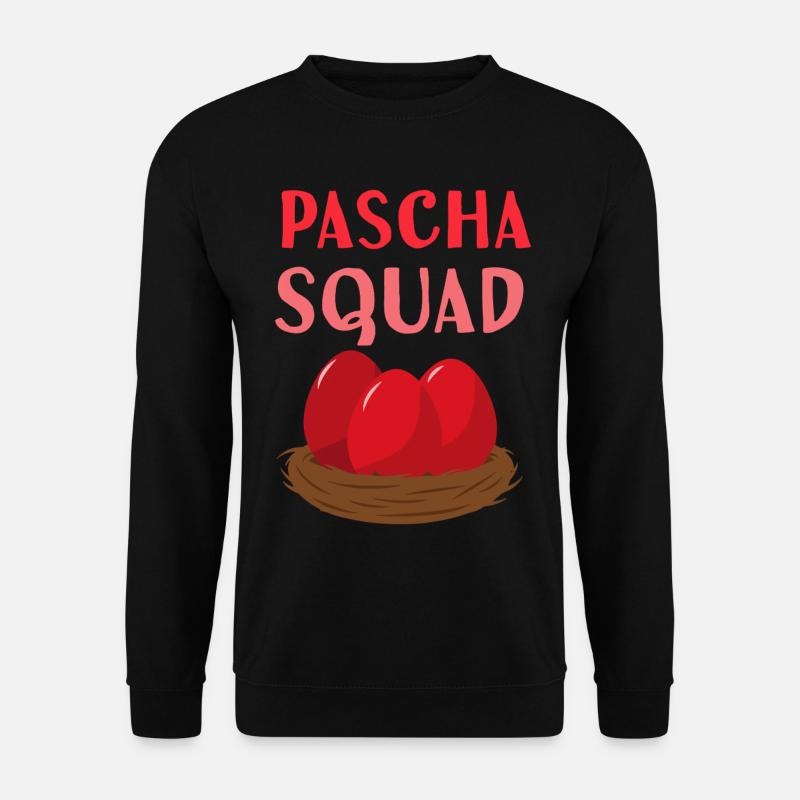 Escouade grecque de Pâques orthodoxe - Sweat-shirt Unisexe - noir