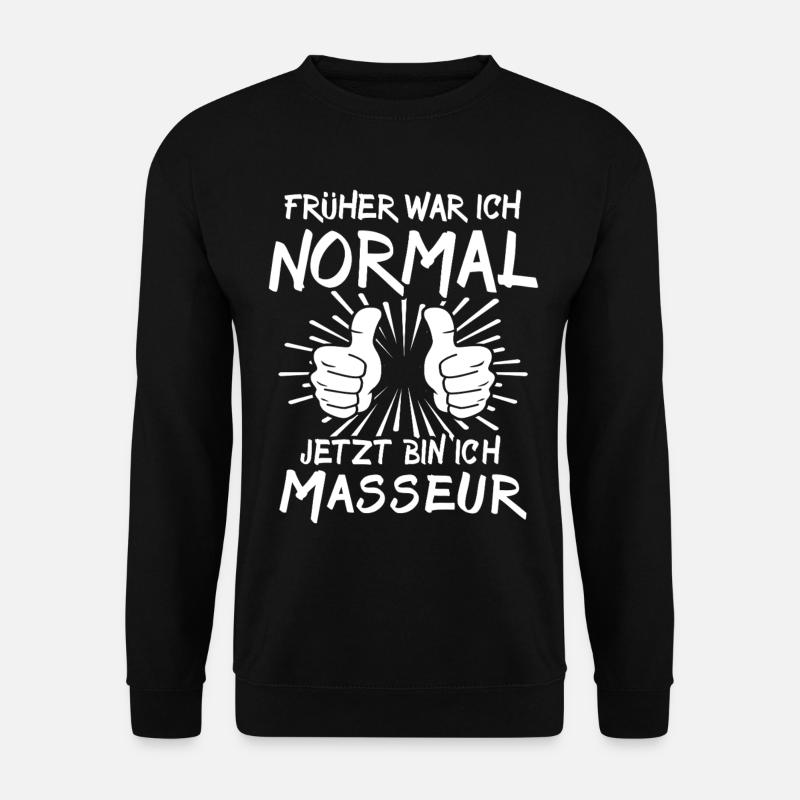 masseur - Unisex Sweatshirt - black
