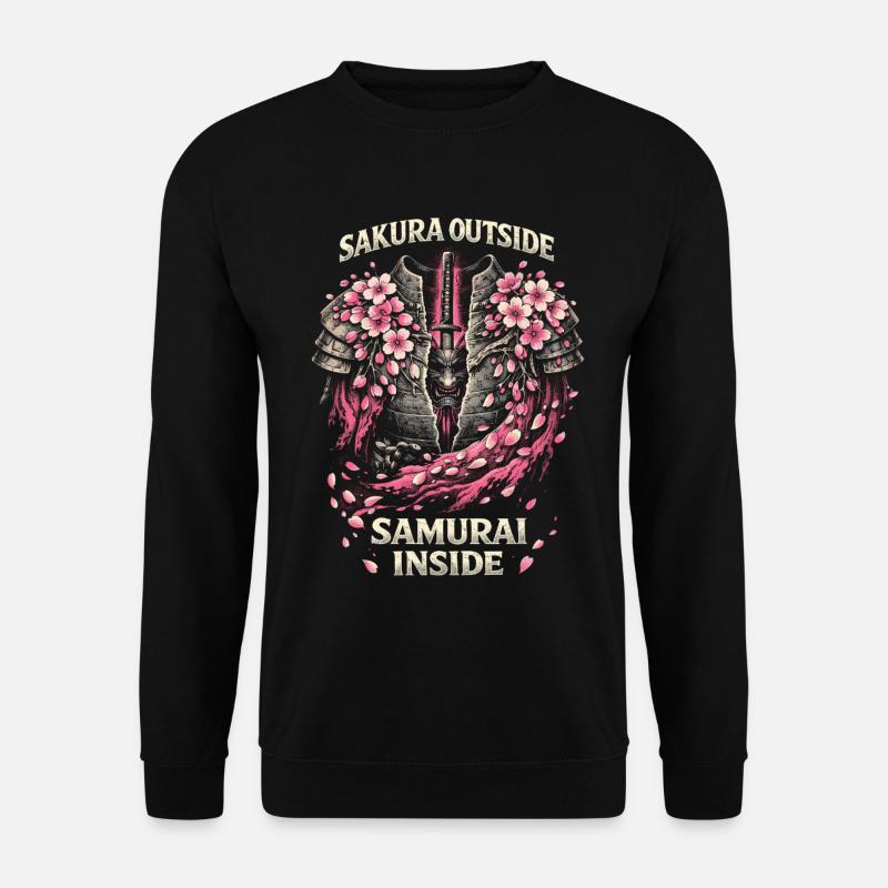Kirschblüten Sakura Kirschblüte - Unisex Pullover - Schwarz