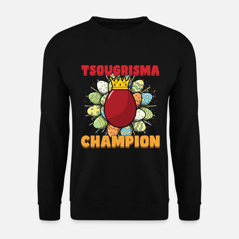 Tsougrisma Champion Greek Easter - Unisex Sweatshirt - black