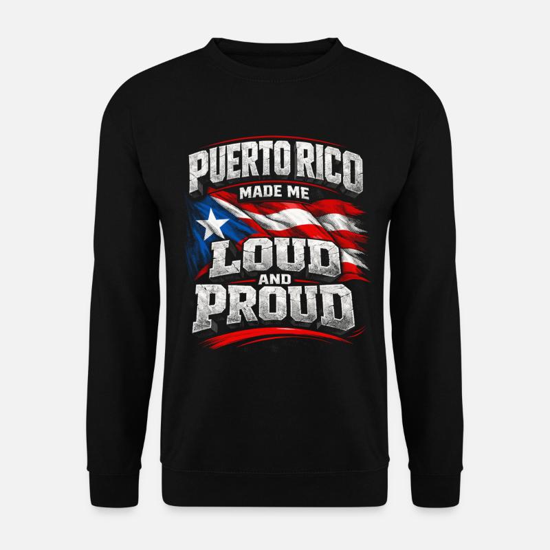 Puerto Rico Boricua - Unisex sweater - sort