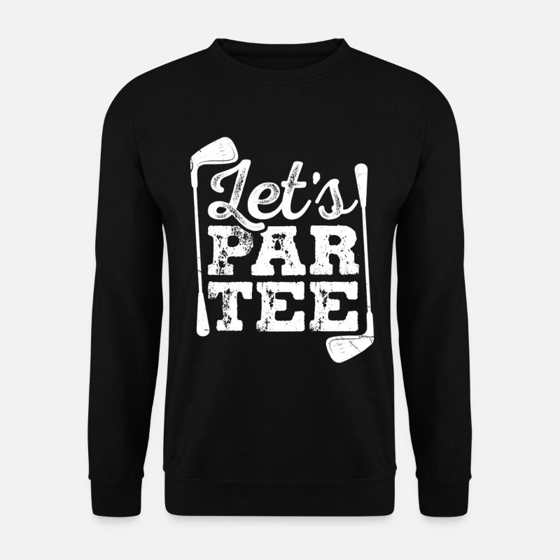 Let's Par Tee Golf - Unisex Sweatshirt - black