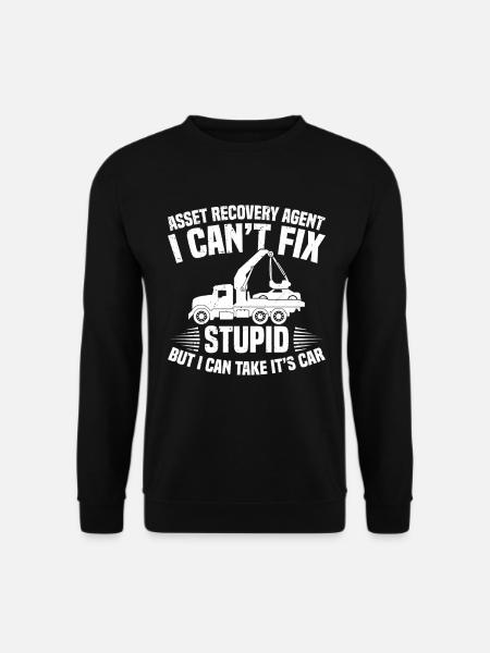  Repoman Car Recovery Vehicle Repossession Agent - Unisex Sweatshirt - black