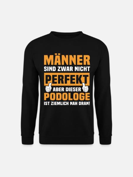 Lustige Podologe Sprüche - Unisex Pullover - Schwarz