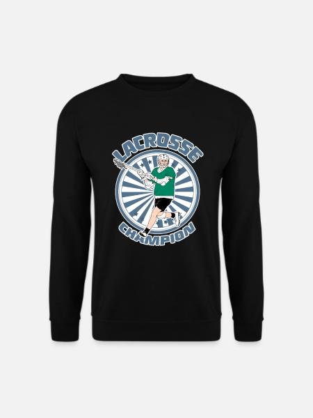 Lacrosse Player - Unisex Sweatshirt - black