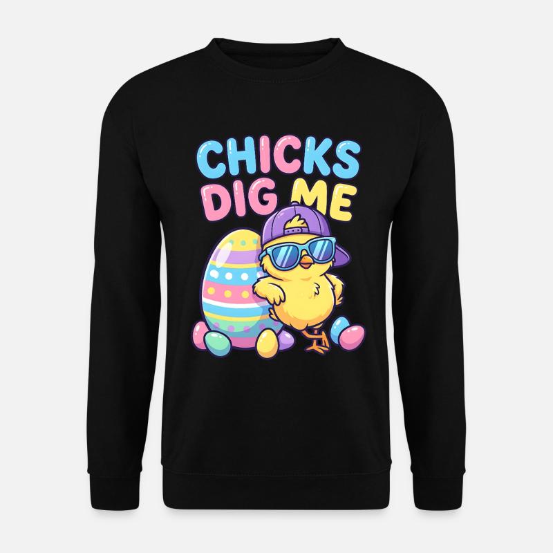 Chicks Dig Me - Unisex Sweatshirt - black