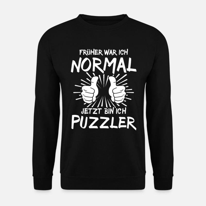 Puzzler - Unisex Pullover - Schwarz