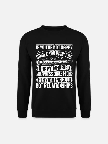 Piccolo Instrument Orchestra Marching Band - Unisex Sweatshirt - black
