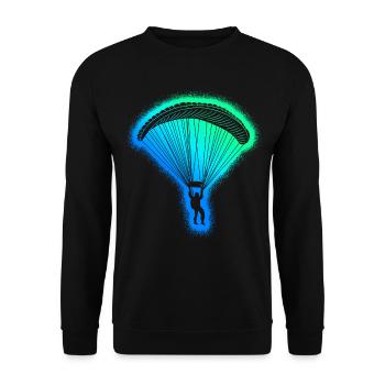 Parapente Parapente Hommes Parapente Parapente - Sweat-shirt Unisexe - noir - Devant - Alina (178cm) & Michal (187cm)