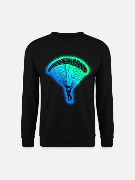 Paragliding Paragliding Men Paragliding - Unisex Sweatshirt - black