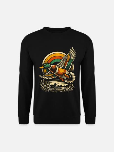 duck shooting - Unisex Sweatshirt - black