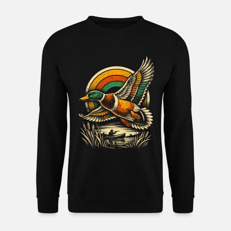 Entenjagd - Unisex Pullover - Schwarz