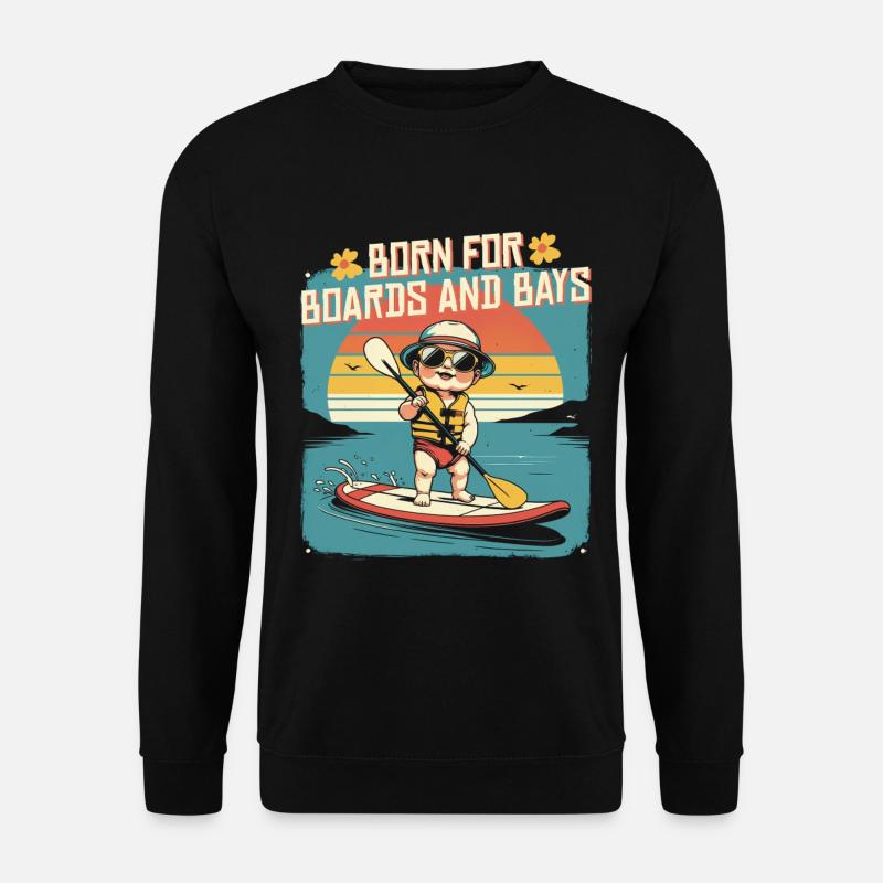 Stand Up Paddle - Unisex Pullover - Schwarz