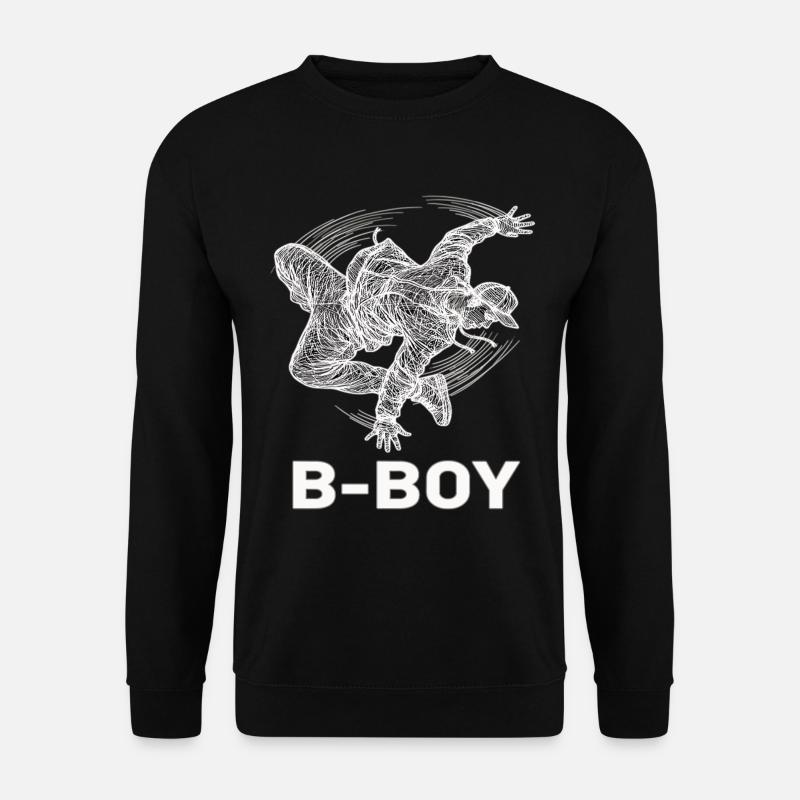 Breakdance B-Boy Street Dance Hip Hop - Unisex sweater - sort