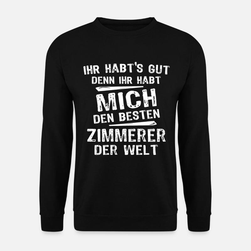 Zimmerer - Unisex Pullover - Schwarz