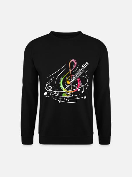Marimba Player Practice Percussion Pit Musician - Unisex Sweatshirt - black