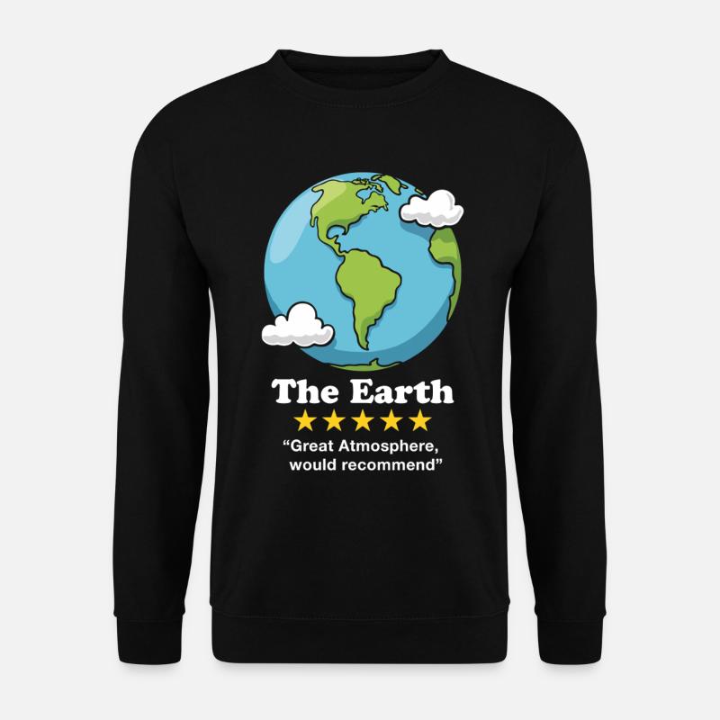 The Earth - Unisex Sweatshirt - black