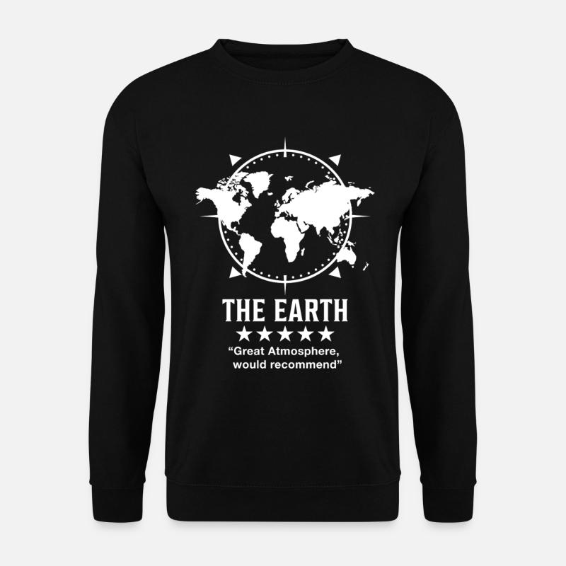The_Earth_Great_Atmosphere_V2 - Unisex Sweatshirt - black