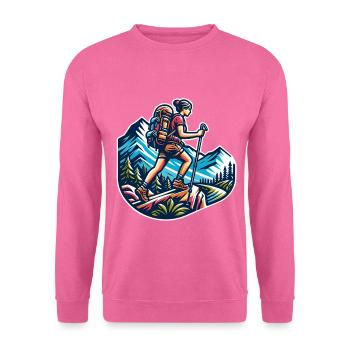Climber - Unisex Sweatshirt - pink - Front