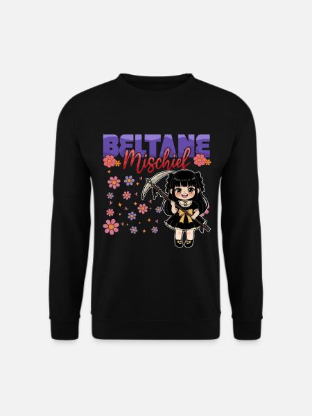 Beltane Blessings May Day Celebrations Pagan - Unisex Sweatshirt - black