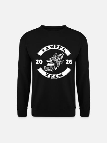 Camper Team 2026 – Camping Crew - Unisex Sweatshirt - black
