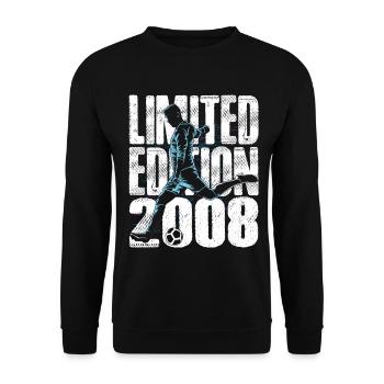 Édition Kicker d’anniversaire football 2008 - Sweat-shirt Unisexe - noir - Devant - Alina (178cm) & Michal (187cm)