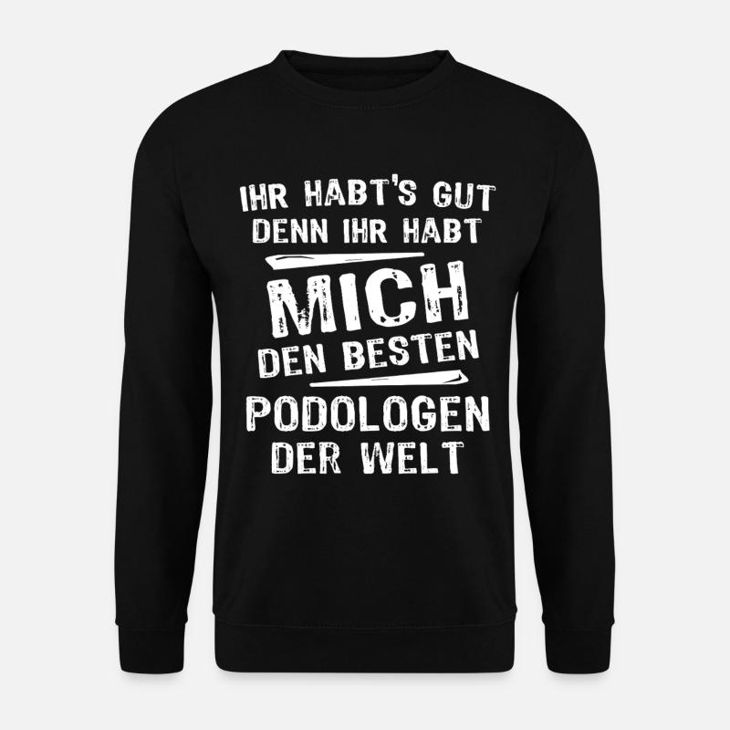 Podologe - Unisex Pullover - Schwarz