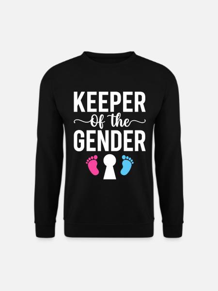 Keeper of the Gender Footprints Design - Unisex Sweatshirt - black