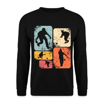 skittles - Unisex Sweatshirt - black - Front - Alina (178cm) & Michal (187cm)