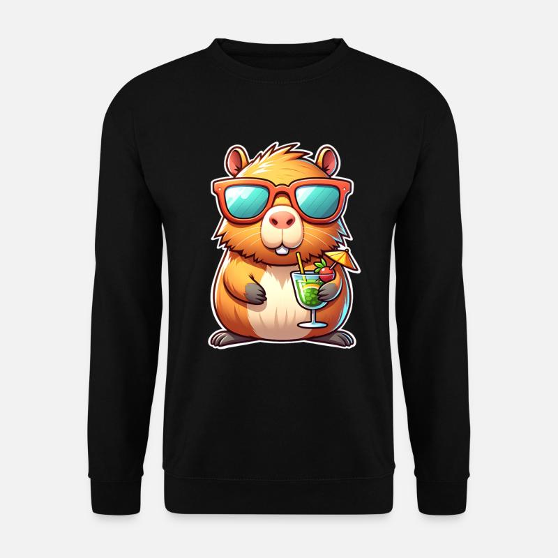 Capybara - Unisex Sweatshirt - black