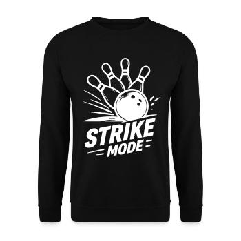 Bowling Strike Fashion Skittles Champion - Sweat-shirt Unisexe - noir - Devant - Alina (178cm) & Michal (187cm)
