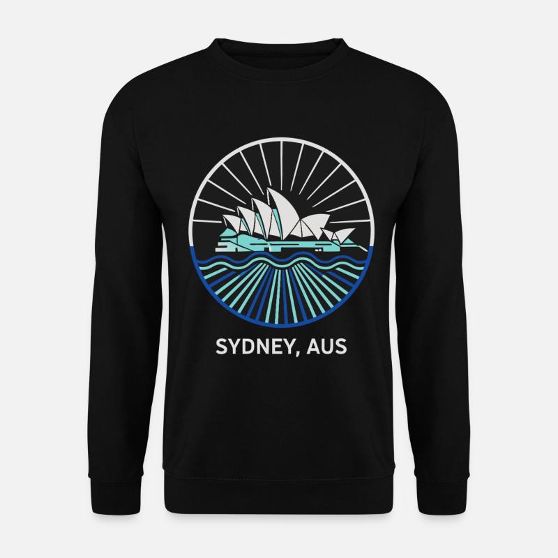 Opéra de Sydney, Australie - Sweat-shirt Unisexe - noir