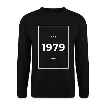1979 - Legendary since 1979 Limited Edition 1979 - Unisex Sweatshirt - black - Front - Alina (178cm) & Michal (187cm)