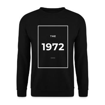 1972 - Légendaire depuis 1972 Édition Limitée 1972 - Sweat-shirt Unisexe - noir - Devant - Alina (178cm) & Michal (187cm)