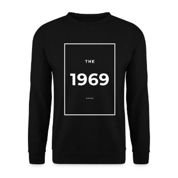 1969 - Légendaire depuis 1969 Édition Limitée 1969 - Sweat-shirt Unisexe - noir - Devant - Alina (178cm) & Michal (187cm)