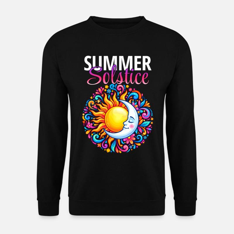 Litha Pagan Solstice d’été Midsommar - Sweat-shirt Unisexe - noir