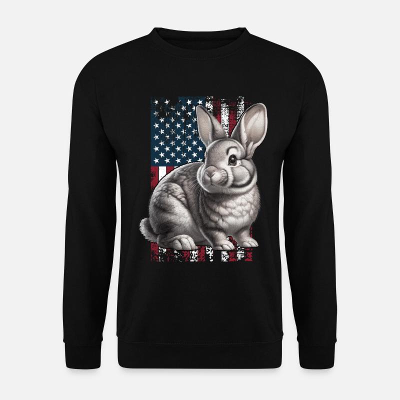Rabbit - Unisex Sweatshirt - black