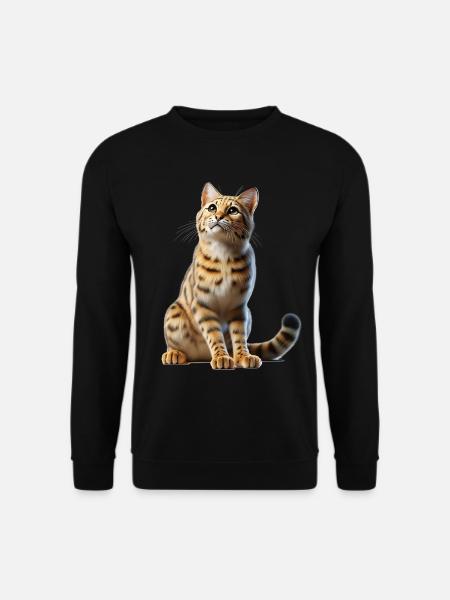 Savannah Katze Savannah Cat - Unisex Sweatshirt - black