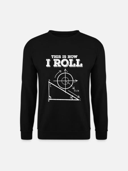 So mache ich ein Mathediagramm - Unisex Pullover - Schwarz