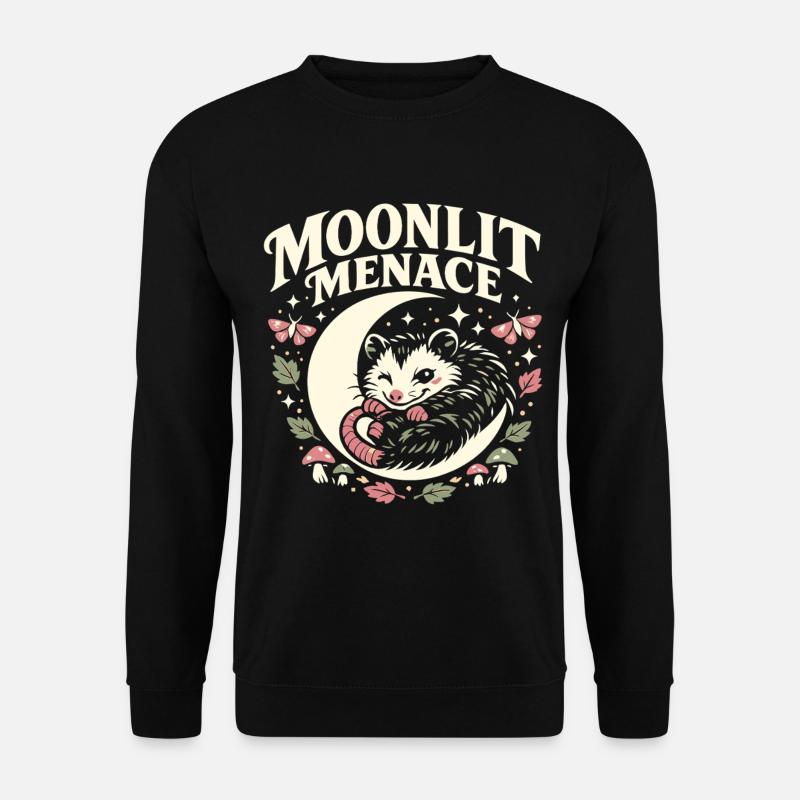 Moonlit Menace - Unisex Sweatshirt - black