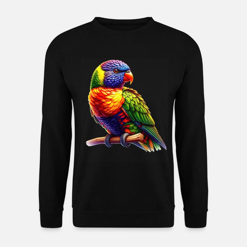 Forstenlori - Unisex Pullover - Schwarz
