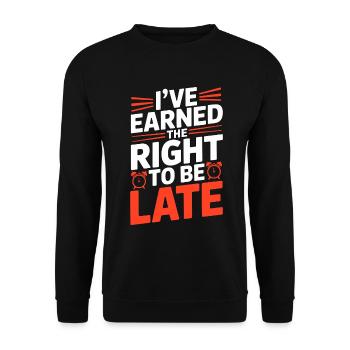 Enseignant à la retraite, j’ai gagné le bon professeur - Sweat-shirt Unisexe - noir - Devant - Alina (178cm) & Michal (187cm)