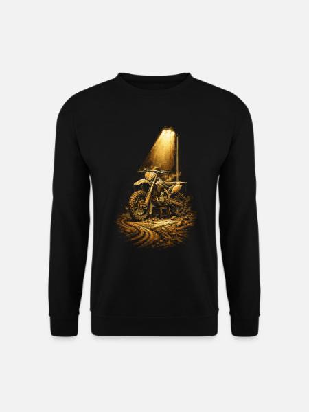 Dirtbike Dirt Bike Motocross - Unisex Sweatshirt - black