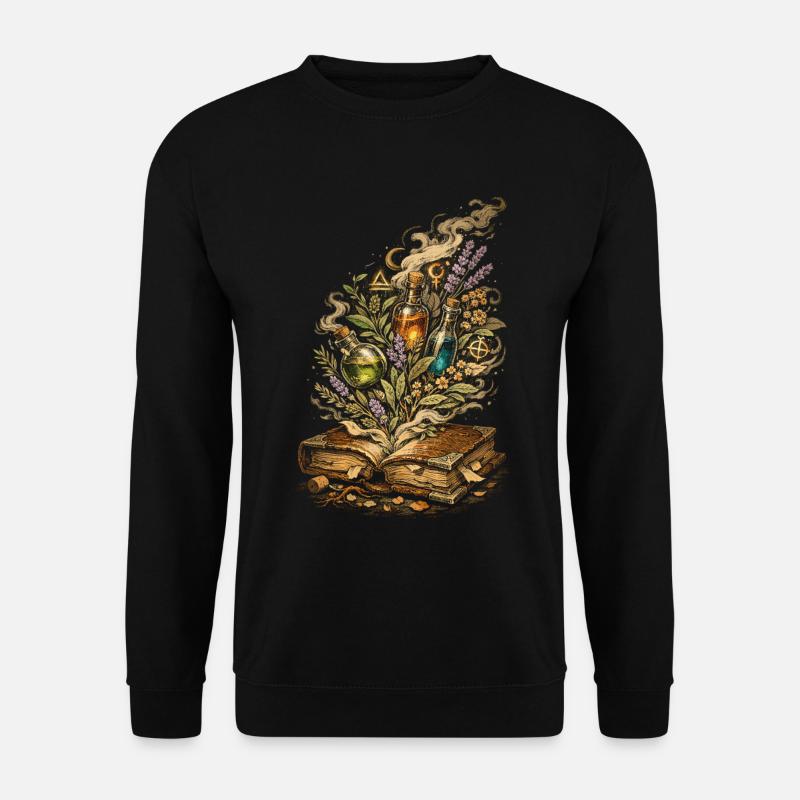 Apotheker Kräutersammler Apothekerin - Unisex Pullover - Schwarz