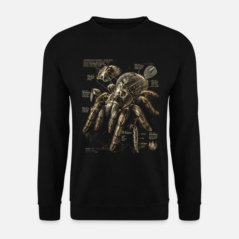 Vogelspinne - Unisex Pullover - Schwarz